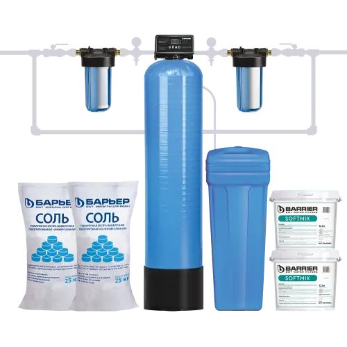 Комплект коттеджной системы Barrier Ace SOFT 1,2 (умягчение воды)