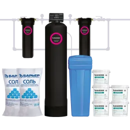 Комплект коттеджной системы Barrier Ace SOFT 1,8 с защитой от конденсата (умягчение воды)