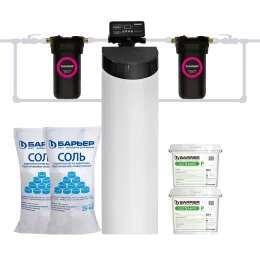 Комплект коттеджной системы Barrier Ace ULTRA HP 1,0 с защитой от конденсата (обезжелезивание и умягчение воды)