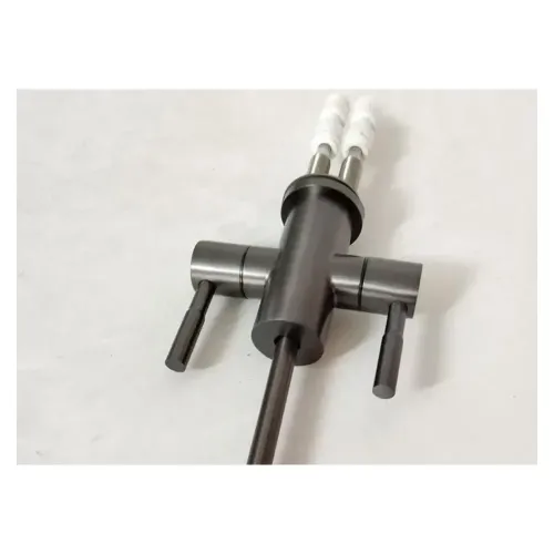 Кран для чистой воды двухходовой (цвет - темно серый)